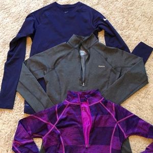 Long sleeve running shirt bundle